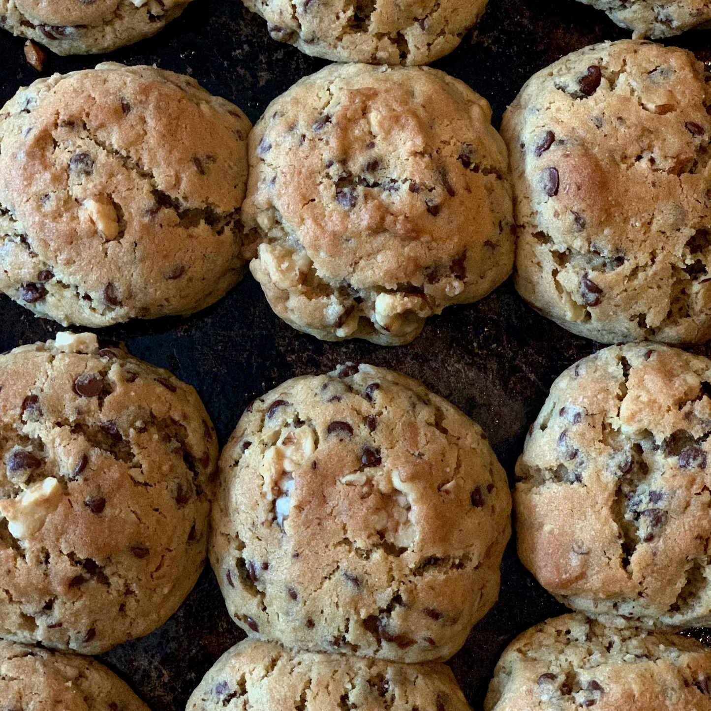 Chocolate Chip & Walnut Cookies